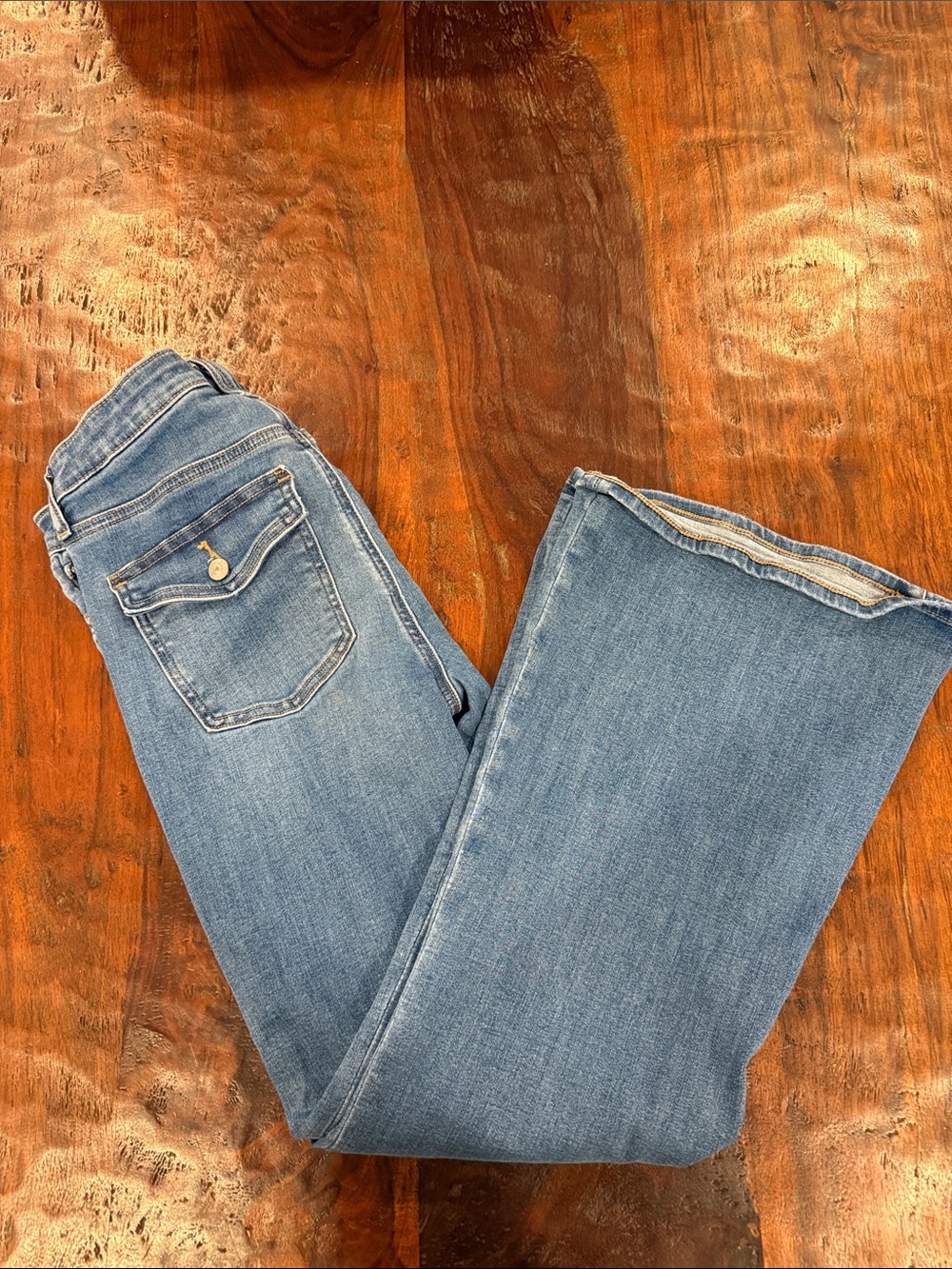 American Eagle Outfitters Light Blue Flare Jeans